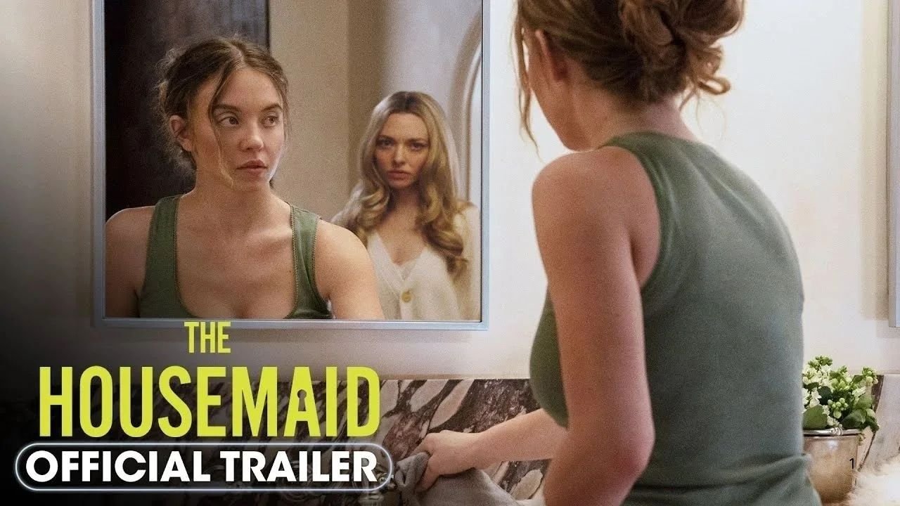 The Housemaid (2025) Official Trailer: Sydney Sweeney & Amanda Seyfried Ignite a Chilling Psychological Thriller
